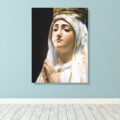 UNSERE LADY OF FATIMA LEINWANDDRUCK (Insitu (Holzboden))