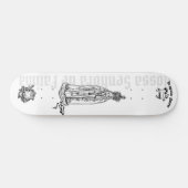 Unsere Lady of Fatima - Skateboard, 7¾ Zoll Deck Skateboard (Horizontal)