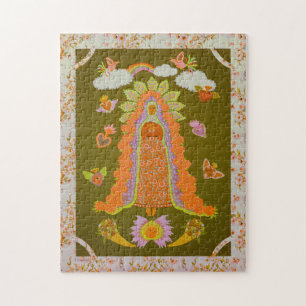 Unsere Lady of Guadalupe 11x14 Jigsaw Puzzle