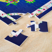 Unsere Lady of Guadalupe 11x14 Jigsaw Puzzle (Seite)