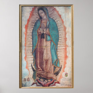UNSERE LADY OF GUADALUPE 30 x 45 Poster