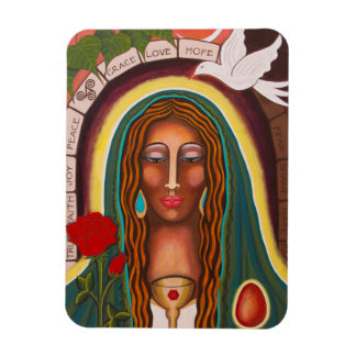 "Unsere Lady of Healing Hearts" Magnet