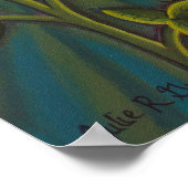 "Unsere Lady of Healing Hearts" Poster (Ecke)