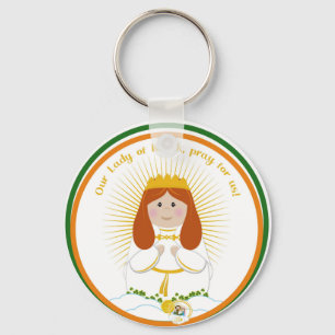 Unsere Lady of Knock Medal Schlüsselanhänger