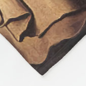 Unsere Lady of Mount Carmel 1641 Fleecedecke (Ecke)