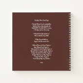 Unsere Lady of Mount Carmel 1641 Notizblock (Rückseite)