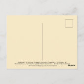 Unsere Lady of Mount Carmel Traditionelles Latino Postkarte (Rückseite)