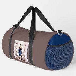 Unsere Lady of Prompt Success BW Duffle Bag
