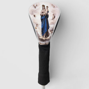 Unsere Lady of Prompt Success BW Golf Headcover