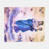 Unsere Lady of Prompt Success Fleecedecke (Vorderseite (Horizontal))