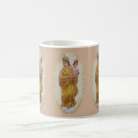 Unsere Lady of Prompt Success Kaffeetasse (Mittel)