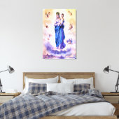 Unsere Lady of Prompt Success Leinwanddruck (Insitu (Schlafzimmer))