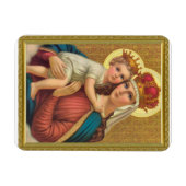 UNSERE LADY OF REMEDY DEVOTIONAL IMAGE MAGNET (Horizontal)