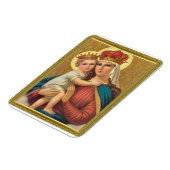 UNSERE LADY OF REMEDY DEVOTIONAL IMAGE MAGNET (Linke Seite)
