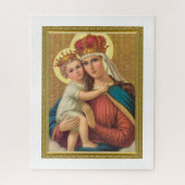 UNSERE LADY OF REMEDY DEVOTIONAL IMAGE PUZZLE (Vertikal)