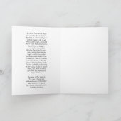 Unsere Lady of Sorrows Card Karte (Innenseite)