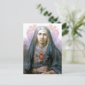 Unsere Lady of Sorrows Heilige Karte (Stehend Vorderseite)