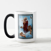 Unsere Lady of the Angels von William Bouguereau Verwandlungstasse (Links)