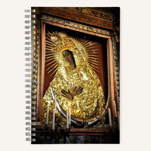 Unsere Lady of the Gate of Dawn Notebook Vilnius  Notizblock (Vorderseite)