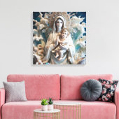 Unsere Lady of the Sea 2 Leinwanddruck (Insitu (Wohnzimmer))