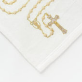 Unsere Lady, Stern des Meeres, Fleecedecke (Ecke)