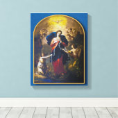 Unsere Lady Undoer of Knock, Leinwanddruck (Insitu (Holzboden))