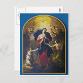 Unsere Lady Undoer of Knock, Postkarte (Vorne/Hinten)