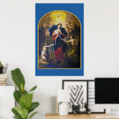 Unsere Lady Undoer of Knots Devotional Image. Poster (Heimbüro)