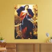 Unsere Lady Untier der Knochen Leinwanddruck (Insitu (Wohnzimmer))