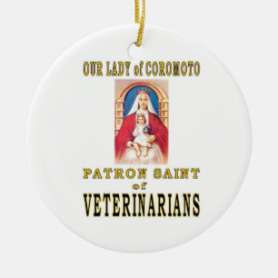 UNSERE LADY VON COROMOTO KERAMIKORNAMENT