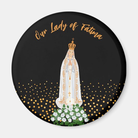 Unsere Lady von Fatima, die Kerzenschaft Magnet (Vorne)
