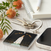 Unsere Lady von Fatima, die Kerzenschaft Schlüsselanhänger (Vorderseite rechts)