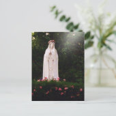 Unsere Lady von Fatima Postcard Postkarte (Stehend Vorderseite)