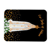 Unsere Lady von Fatima Prozession von Candles Magn Magnet (Horizontal)