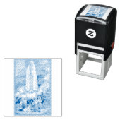 Unsere Lady von Fatima Rubber Briefmarke Permastempel (Beispiel)