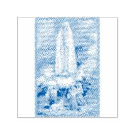 Unsere Lady von Fatima Rubber Briefmarke Permastempel