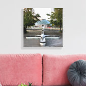 Unsere Lady von Fatima Shrine Wrapped Canvas Print Leinwanddruck (Insitu (Wohnzimmer))