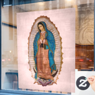 Unsere Lady von Guadalupe 1531 Fensteraufkleber