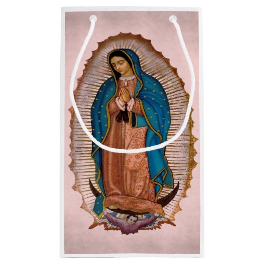 Unsere Lady von Guadalupe 1531 Kleine Geschenktüte (Rückseite)