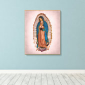 Unsere Lady von Guadalupe 1531 Leinwanddruck (Insitu (Holzboden))