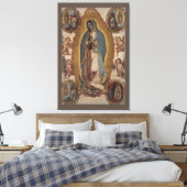 Unsere Lady von Guadalupe Canvas drucken Leinwanddruck (Insitu (Schlafzimmer))