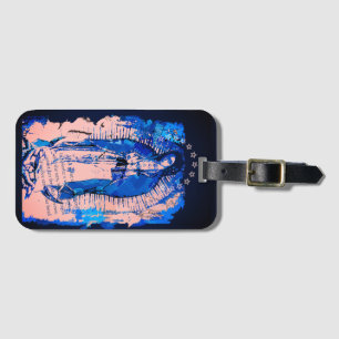 Unsere Lady von Guadalupe Collage Gepäckanhänger