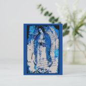 Unsere Lady von Guadalupe Collage Postkarte (Stehend Vorderseite)