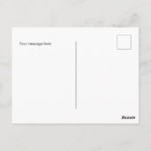 Unsere Lady von Guadalupe Collage Postkarte (Rückseite)