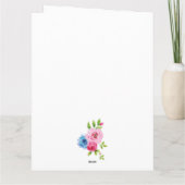 Unsere Lady von Guadalupe, die Jungfrau Mary beten Karte (Rückseite)