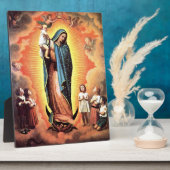 Unsere Lady von Guadalupe, die Schutzfrau des Unge Fotoplatte (Seite)