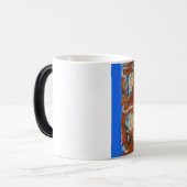 Unsere Lady von Guadalupe Jungfrau Magic Morphing Verwandlungstasse (Vorderseite Links)