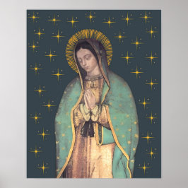 Unsere Lady von Guadalupe Jungfrau Mary Poster