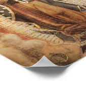 Unsere Lady von Guadalupe Mary Poster (Ecke)