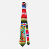 Unsere Lady von Guadalupe Men Krawatte (Vorderseite)
